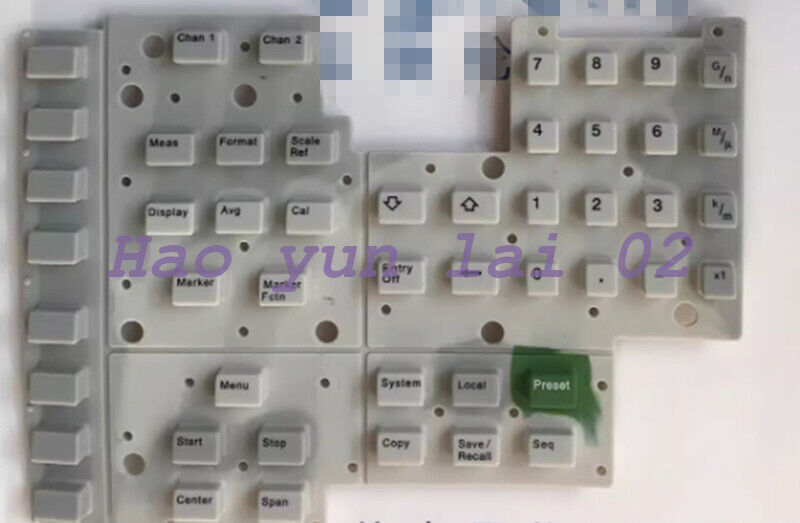 1pcs Membrane Keypad FIT FOR Agilent HP 8753E HP8753E Button Film