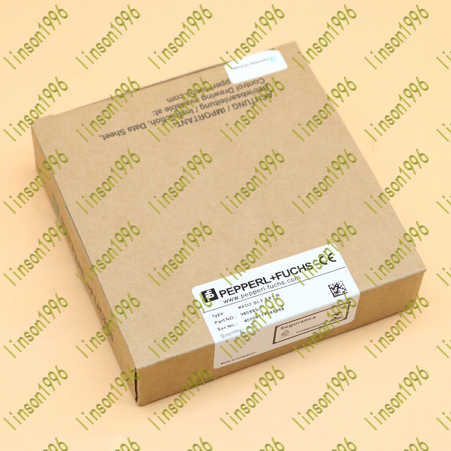 Pepperl+Fuchs KFD2-SL2-EX1.B Safety Barrier Spot Sticker - PEPPERL+FUCHS