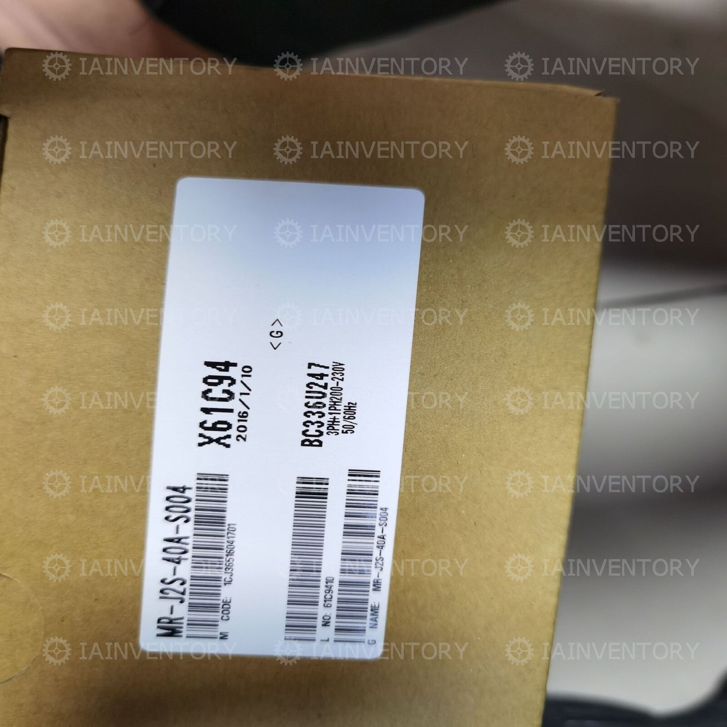 MITSUBISHI MR-J2S-40A-S004 Servo Drive - MITSUBISHI