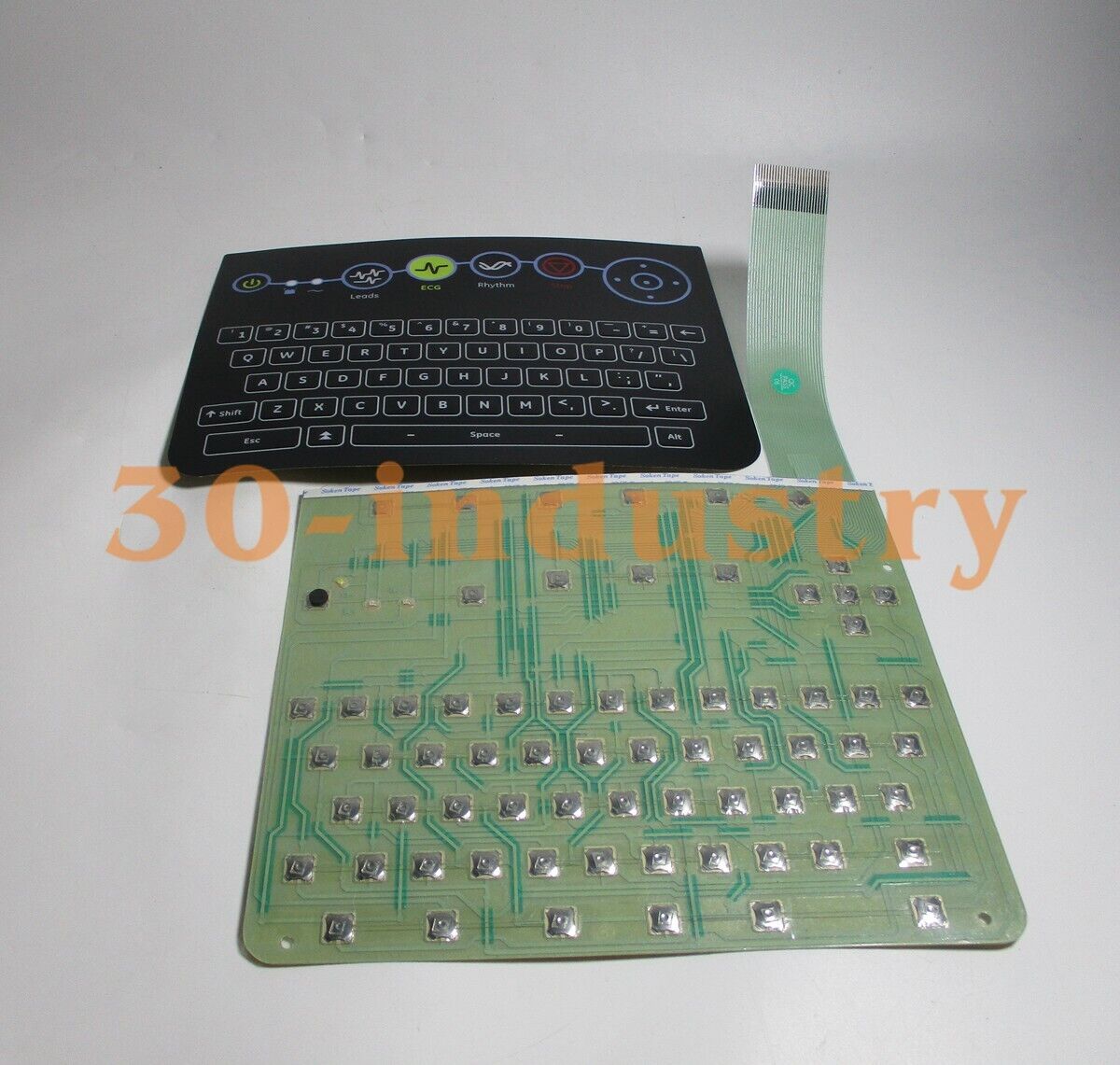Membrane Keypad Replacement for GE MAC 2000 ECG Equipment - GE HEALTHCARE