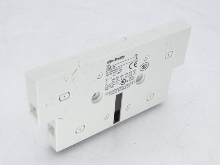 Allen Bradley 100-DS2-20 A Contact Block - ALLEN BRADLEY