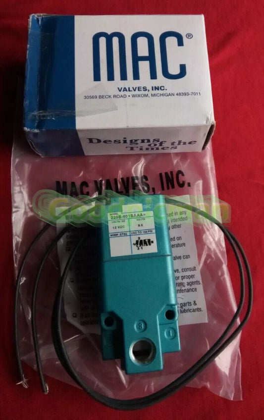 MAC 225B-601BAAA Solenoid Valve