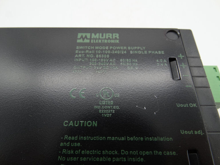 MURR ELEKTRONIK 85305 Power Supply, High-Quality DC/AC Inverter Power Supply for Home Use, with LED Display - MURR ELEKTRONIK