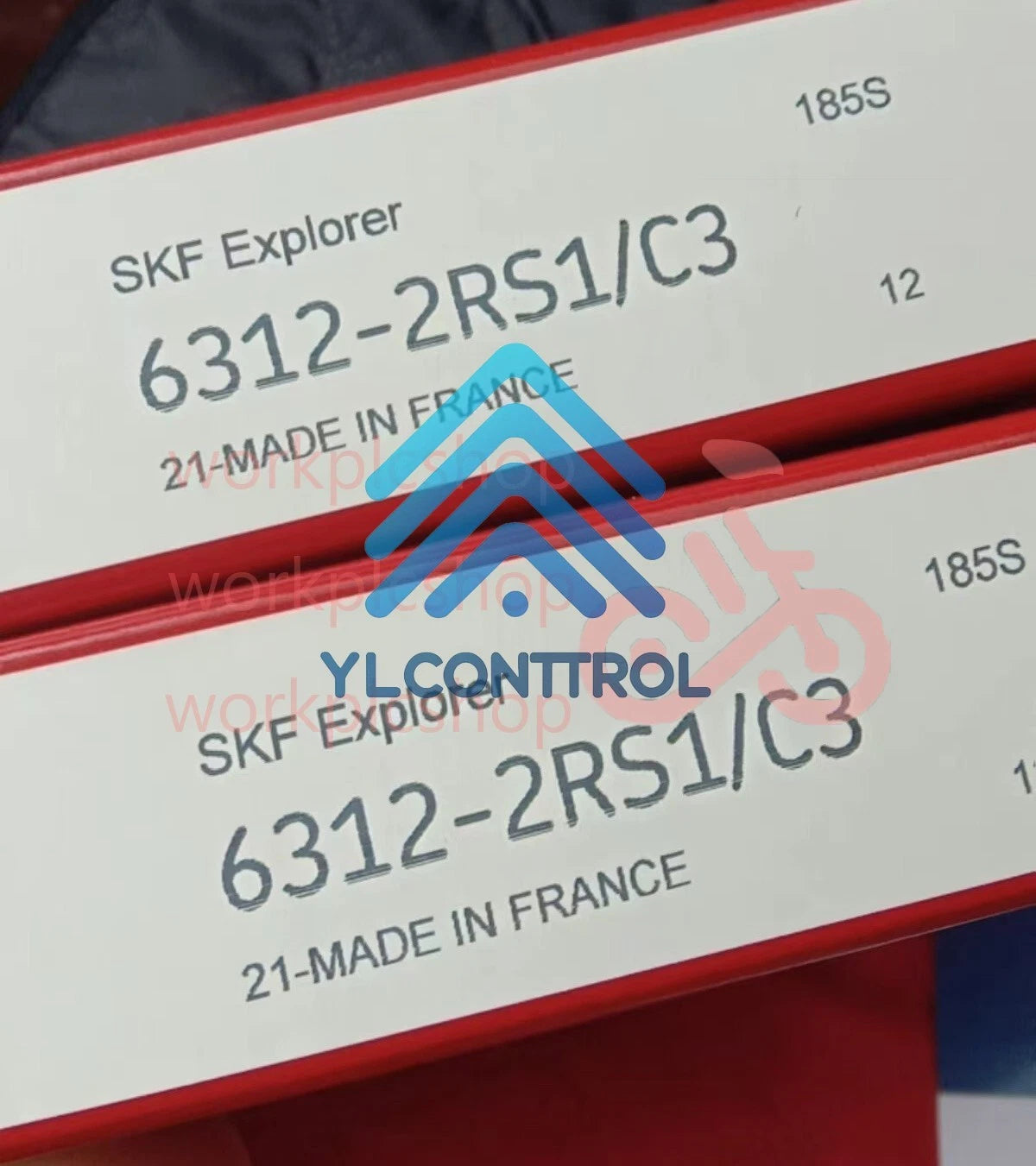 1PCS SKF 6312-2RS1/C3 single row deep groove ball bearing