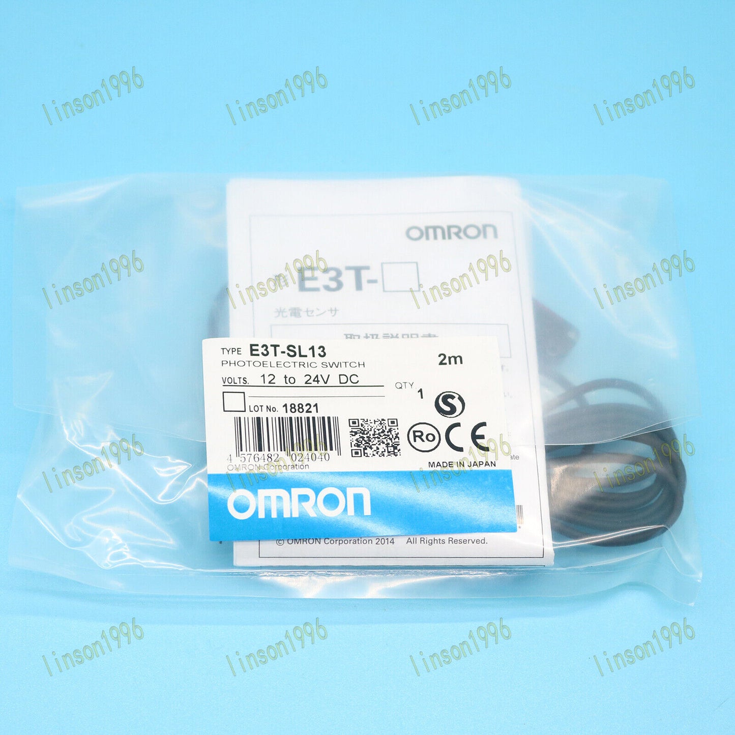 ONE E3T-SL13 OMORN Photoelectric Switch 2m FAST SHIP - OMORN