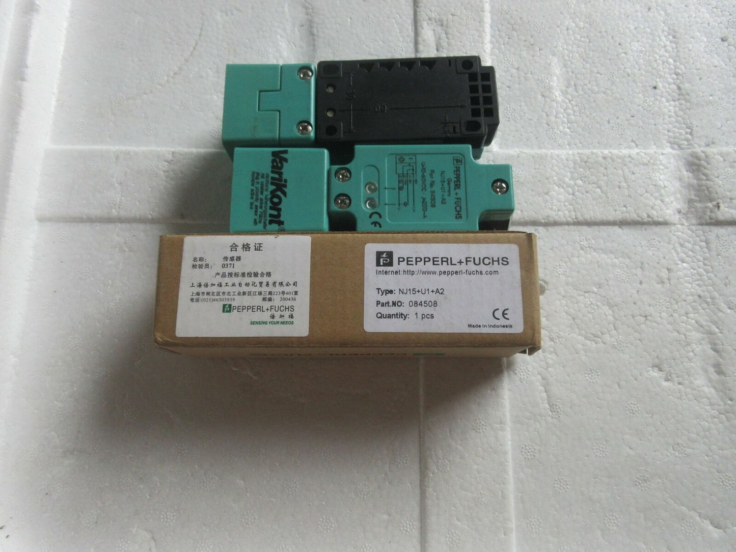 1PC Pepperl+Fuchs Proximity Switch NJ15+U1+A2 - PEPPERL+FUCHS