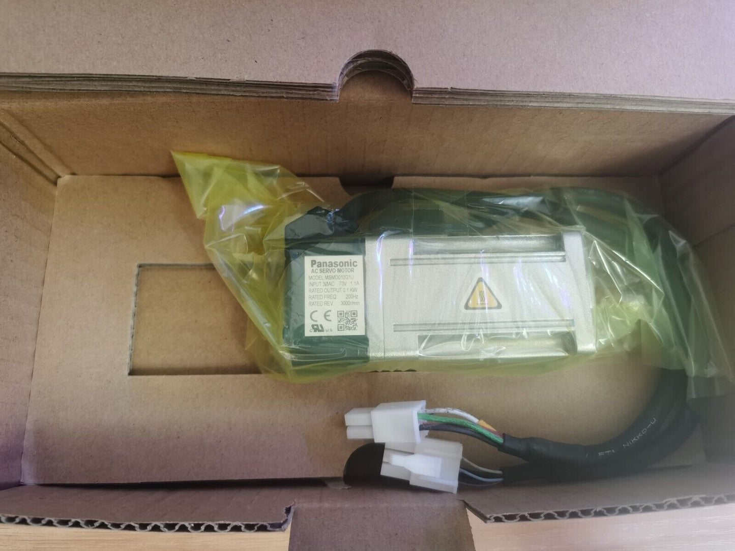 1PC Panasonic MSMD012G1U A5 100W AC Servo Motor In Box Free Ship