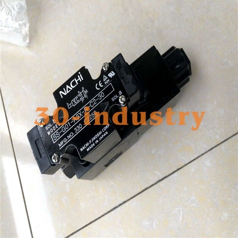 NACHI SS-G01-A3X-R-C2-30 Solenoid Valve - 1PCS New - NACHI