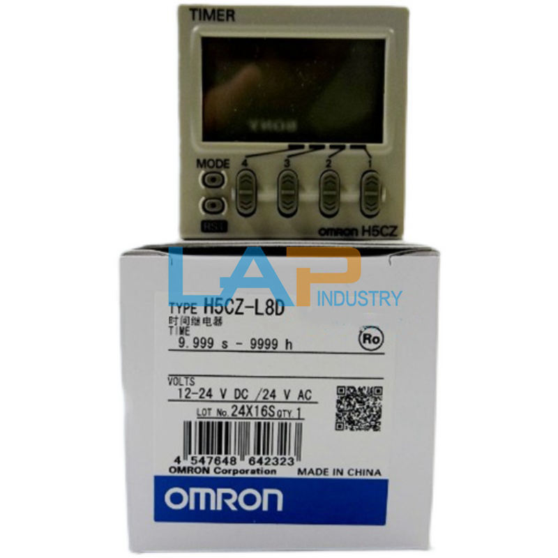 Omron H5CZ-L8D Time Relay 12-24V DC - 1PCS - OMRON