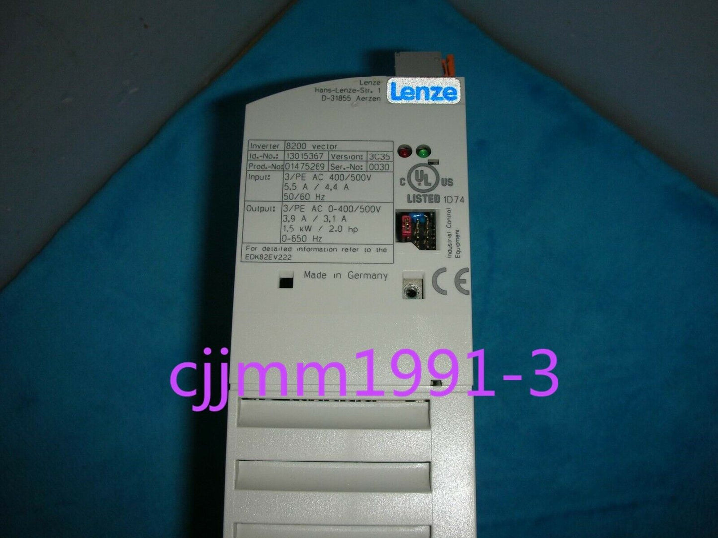 used 1PC LENZE E82EV152-4C - LENA