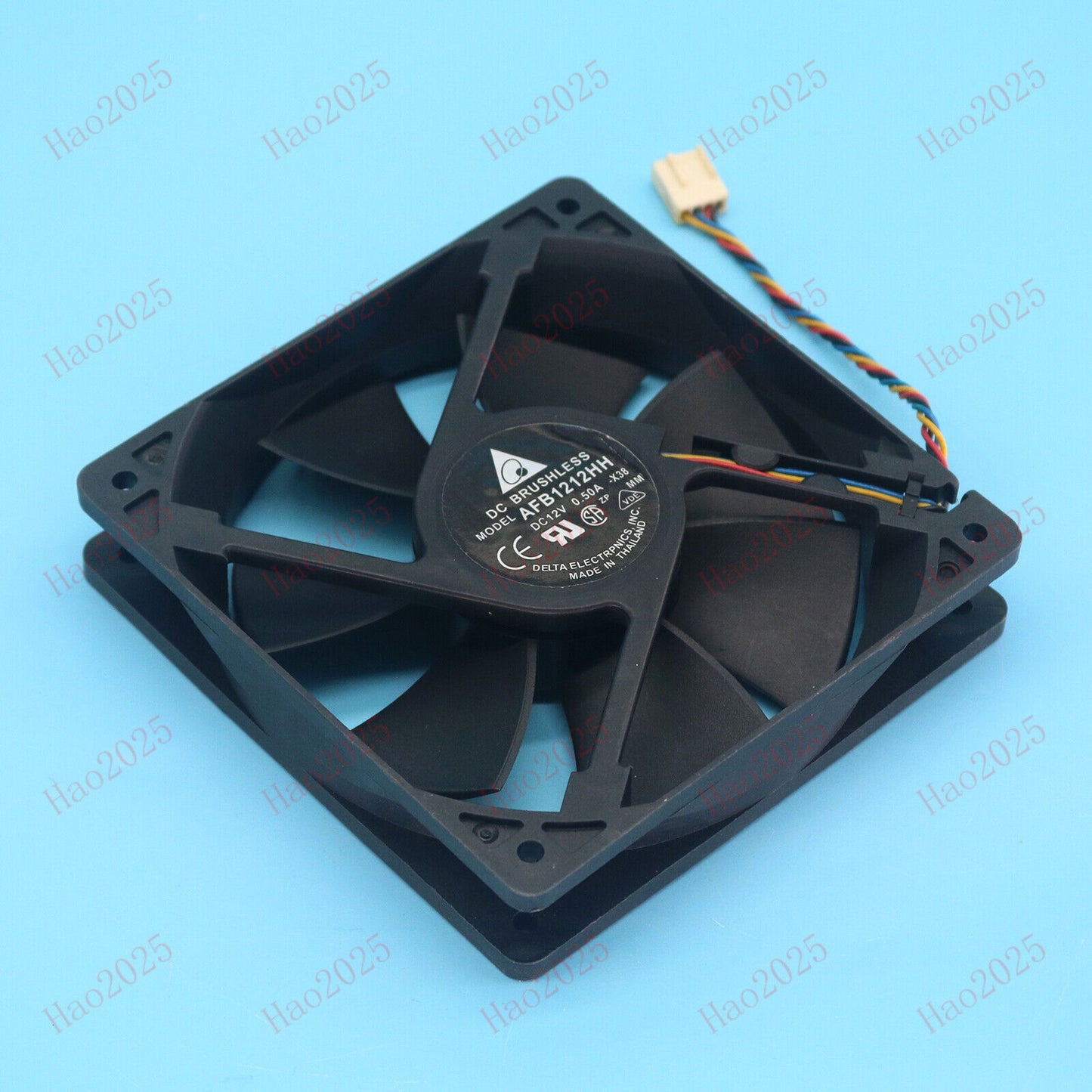new AFB1212HH Delta Inverter Power Supply Axial Cooling Fan 12025 DC 12V 0.5A - DELTA