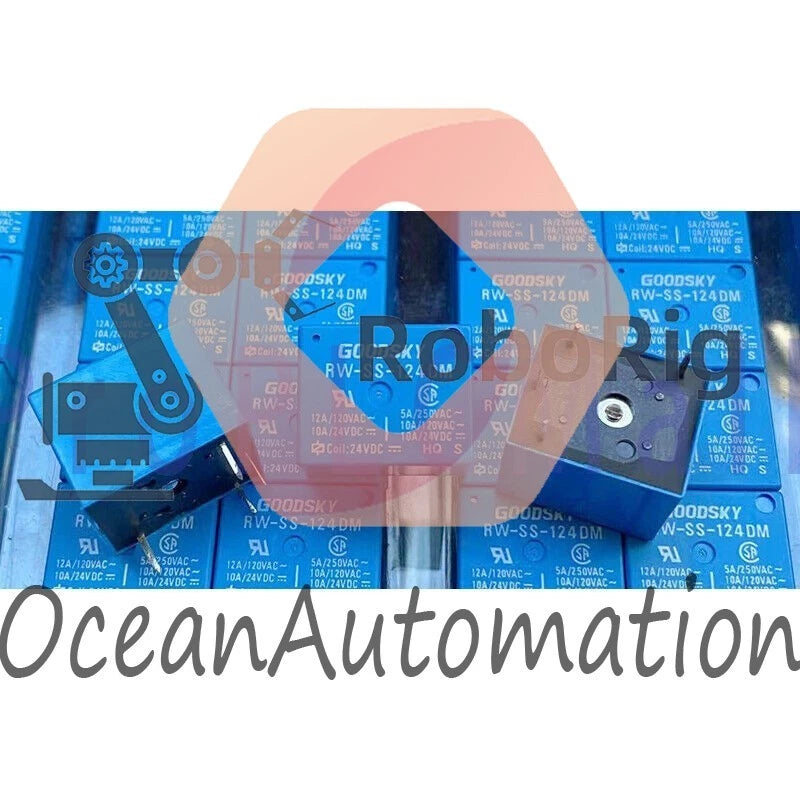 10Pcs GOODSKY RW-SS-124DM 24VDC Power Relay 4Pins 12A 120VAC~