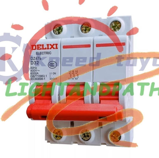 For Delixi DZ47S Series Air-Switch Circuit Breaker D-Type #Li