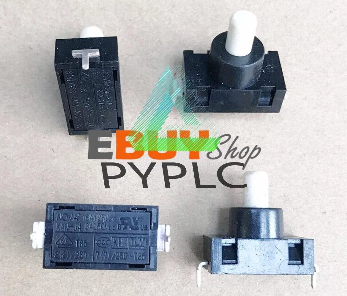 1PC NOVA KAN-J4 8A 250VAC 16A 125VAC 2Pins Pushbutton Switch