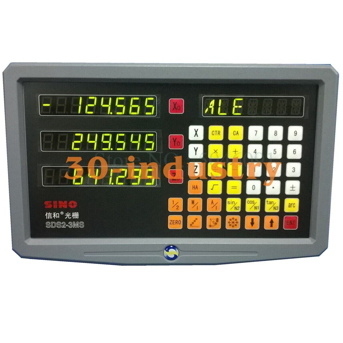 SINO 3-Axis SDS2-3MS Digital Readout for Lathe and Milling - SINO