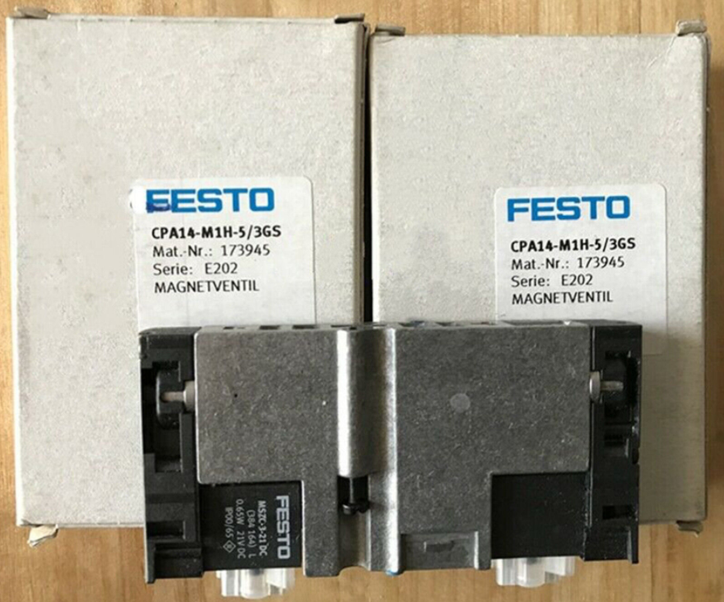 FESTO CPA14-M1H-5/3GS Solenoid Valve – High-Quality hydraulic solenoid valve with 14 bar pressure rating - FESTO