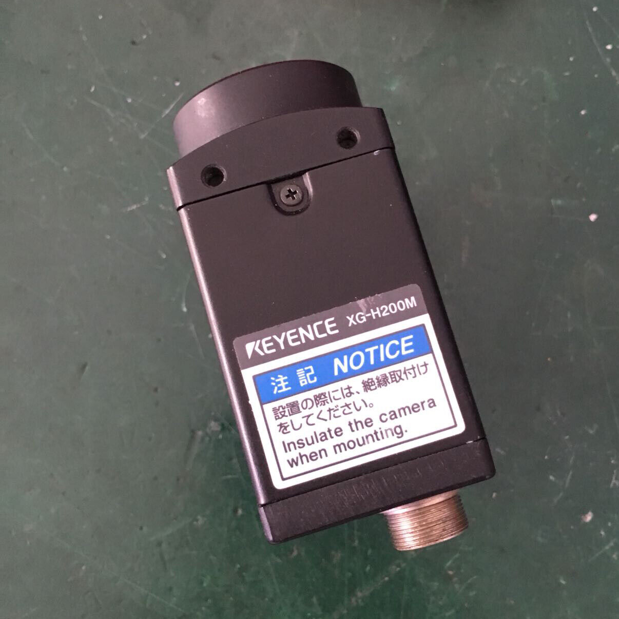 Used Keyence Vision System Camera Lens XG-H200M - High-Quality optic specs - KEYENCE