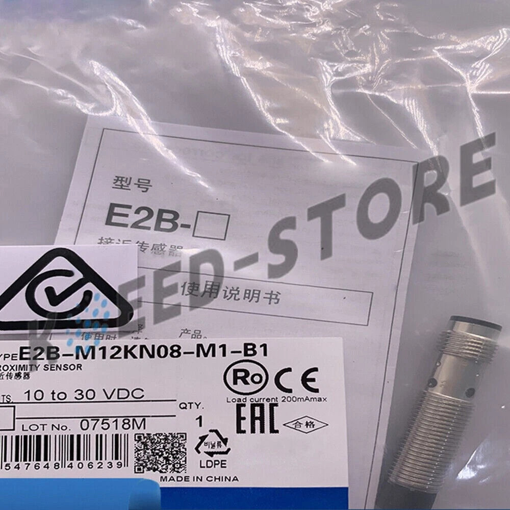 1PCS Omron E2B-M12KN08-M1-B1 Proximity Switch Sensor E2BM12KN08M1B1