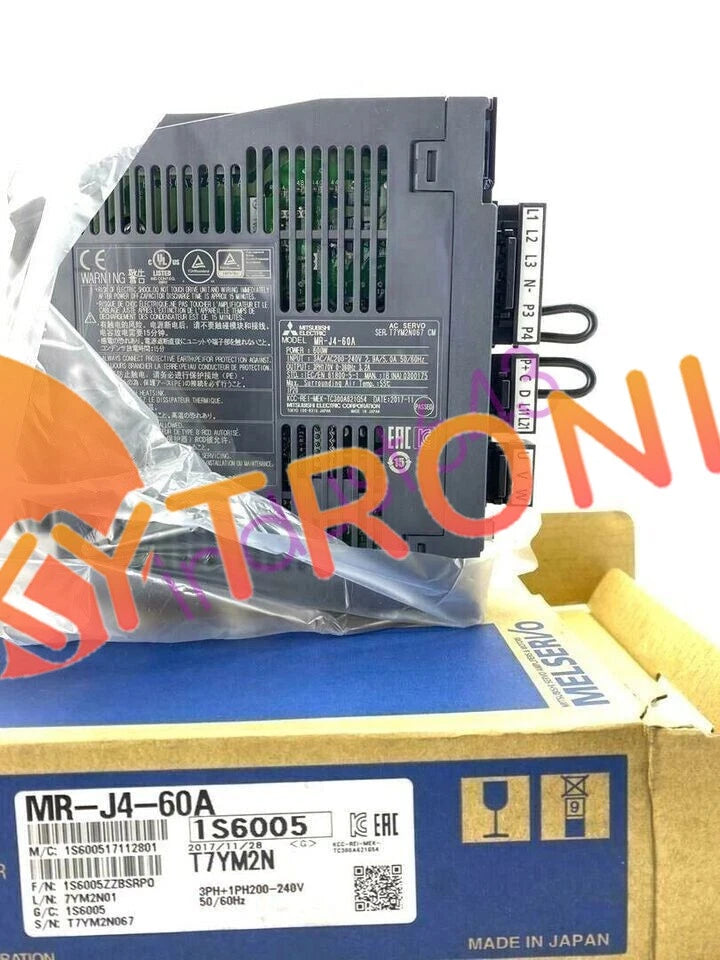 MR-J4-60A 1PCS MITSUBISHI SERVO DRIVE MR-J4-60A