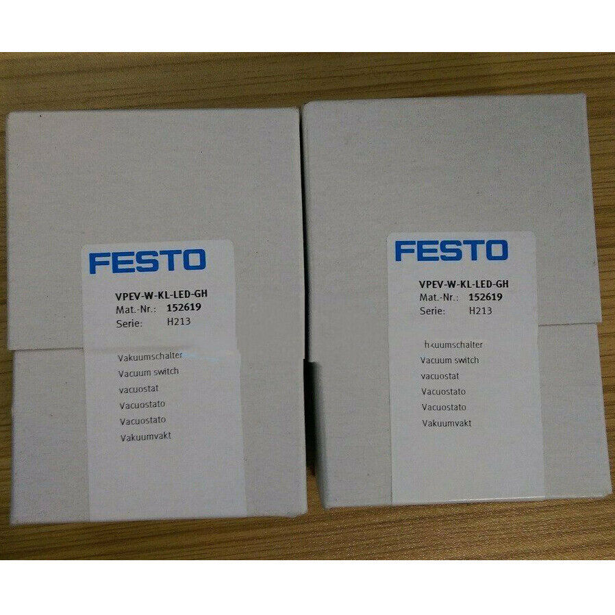 New FESTO 152619 Pressure Switch VPEV-W-KL-LED-GH Fast - FESTO