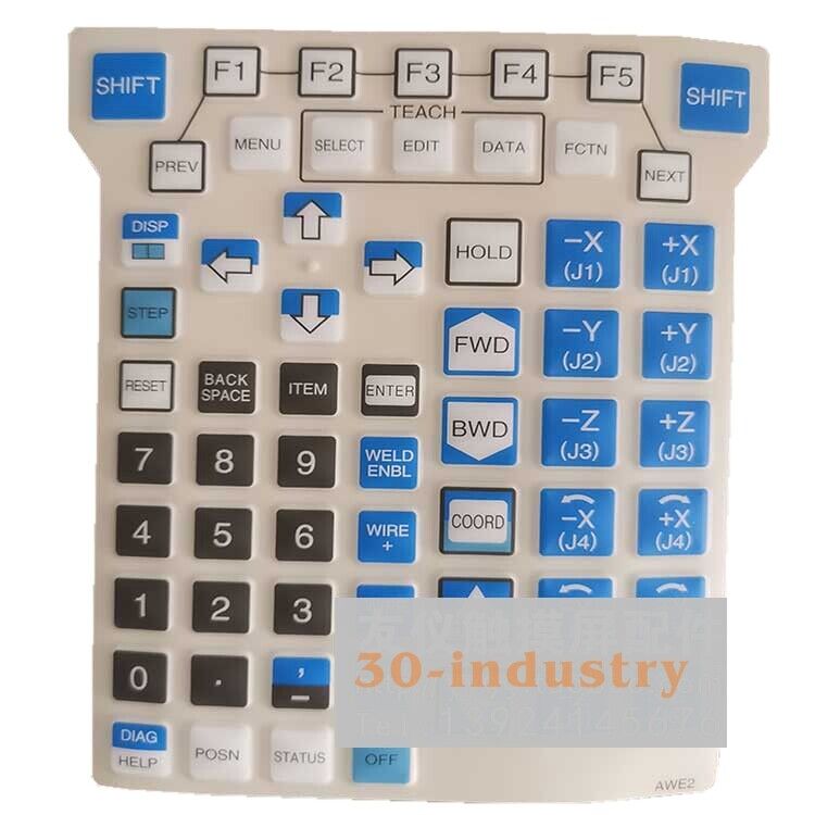 Membrane Keypad for FANUC SE1E2 AWE2 SWE2 Teach Pendant - FANUC