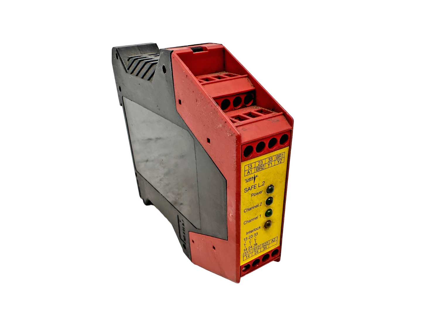 used Riese Electronic AR.9671.2100 Safety Relay SAFE L.2 24 V AC/DC 50-60 Hz - RISE