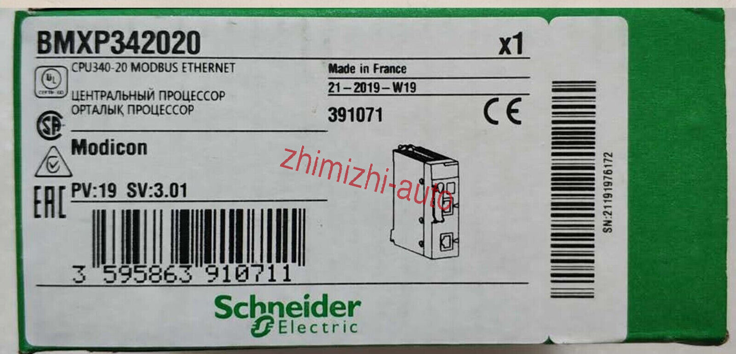 new 1pc electric M340 BMX342020 One YEAR