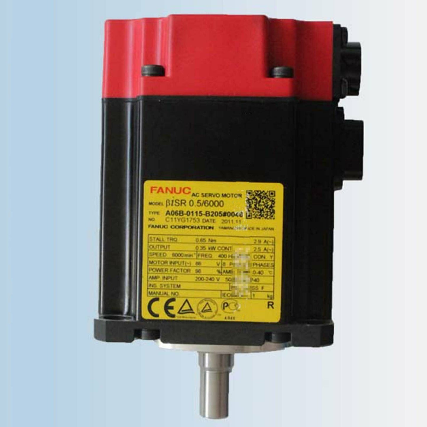 Used Fanuc A06B-0115-B205 Servo Motor - FANUC