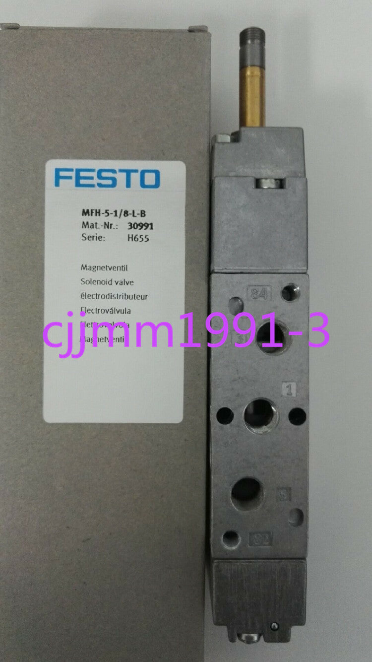 new 1PC FESTO Solenoid valve MFH-5-1/8-L-B 30991