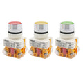 10PCS DELIXI LAY7-11BN LAY711BN 22MM LAY37 PUSHBUTTON SWITCHES 1NO+1NC