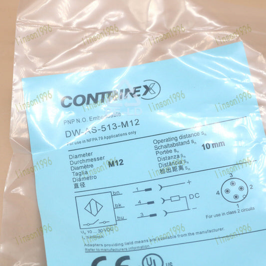 1PC Contrinex Induction Switch Sensor DW-AS-513-M12 Fast - CONTRINEX