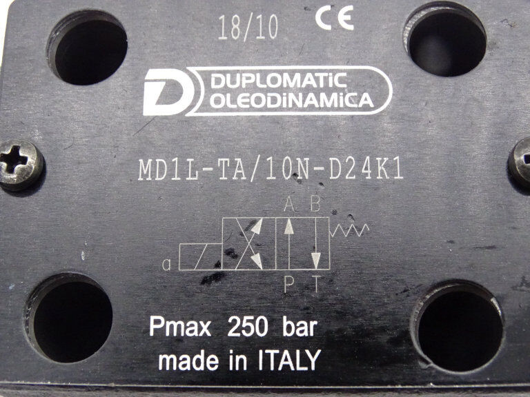 DUPLOMATIC MD1L-TA/10N-D24K1 VALVE - DUPLOMATIC