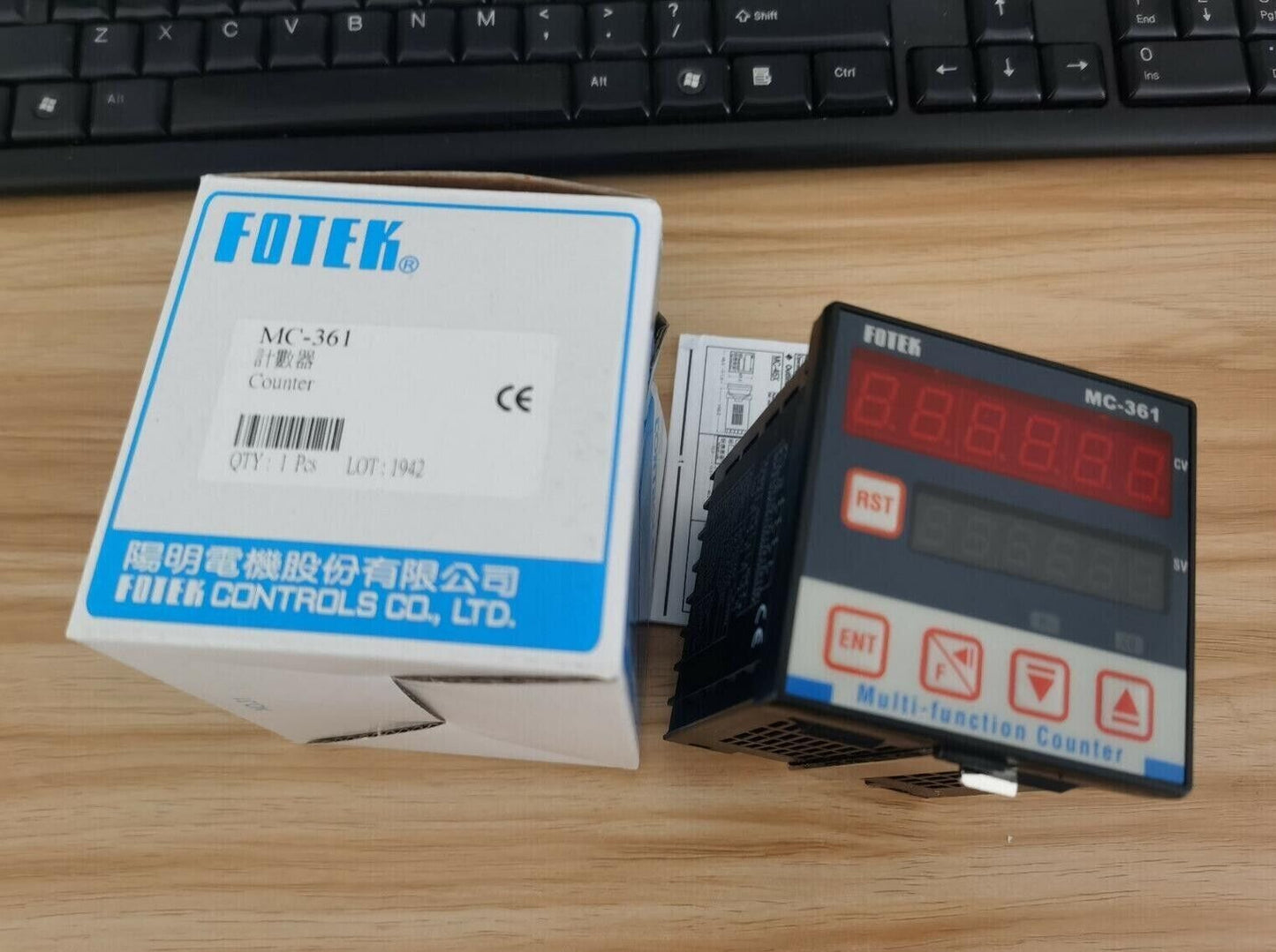 1PC Fotek MC-361 MC361 Counter In Box Free Ship