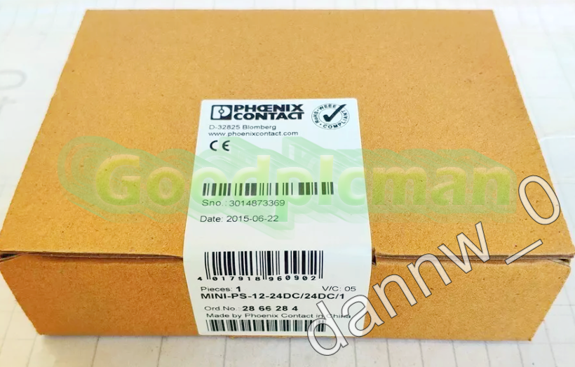 1PC Phoenix Contact MINI-PS/12-24DC/24DC/1 2866284 Converter
