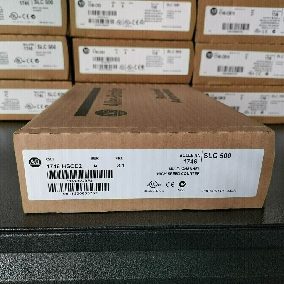 1746-HSCE2 SER: Multi-Channel High-Speed Counter Module, New Factory-Sealed - HSCE