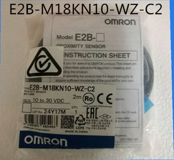 1PC OMRON Proximity switch E2B-M18KN10-WZ-C2 2M