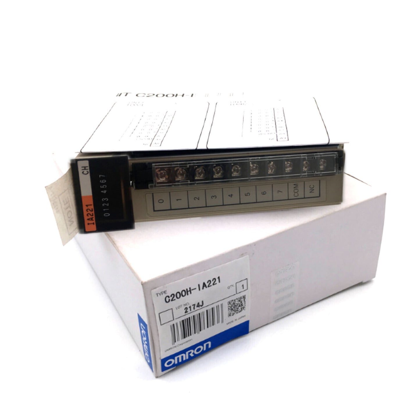 OMRON C200H-IA221 PLC Input Unit 8 Points - OMRON