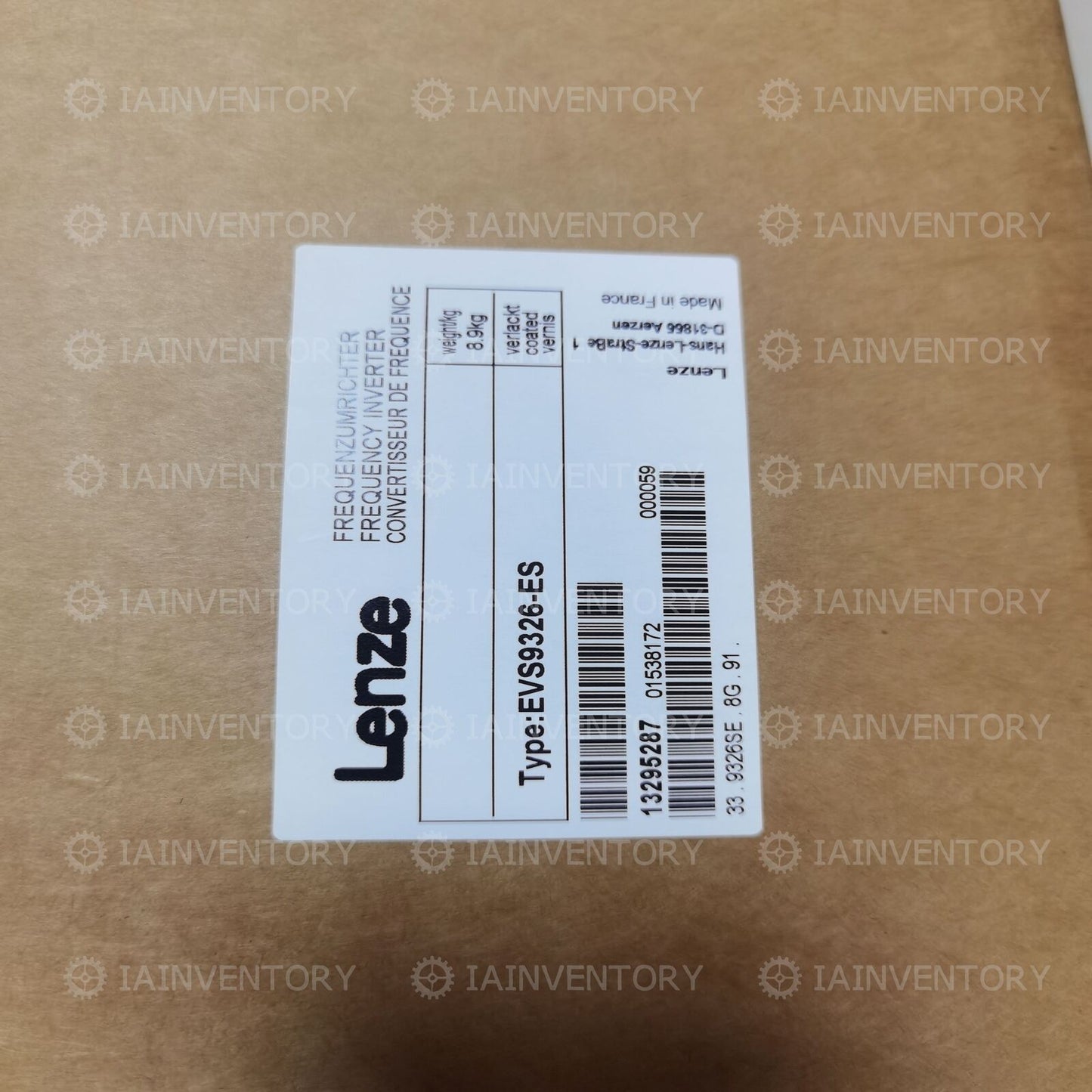 New Lenze EVS9326ES Inverter 1 Year - LENZE