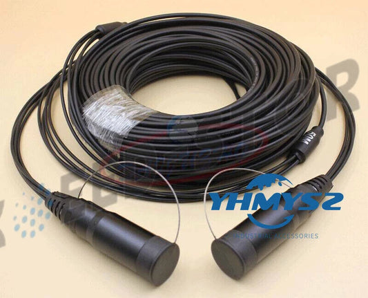 Outdoor LC MM Fiber Optic Patch Cord Waterproof 4 cores Armored TPU Cable
