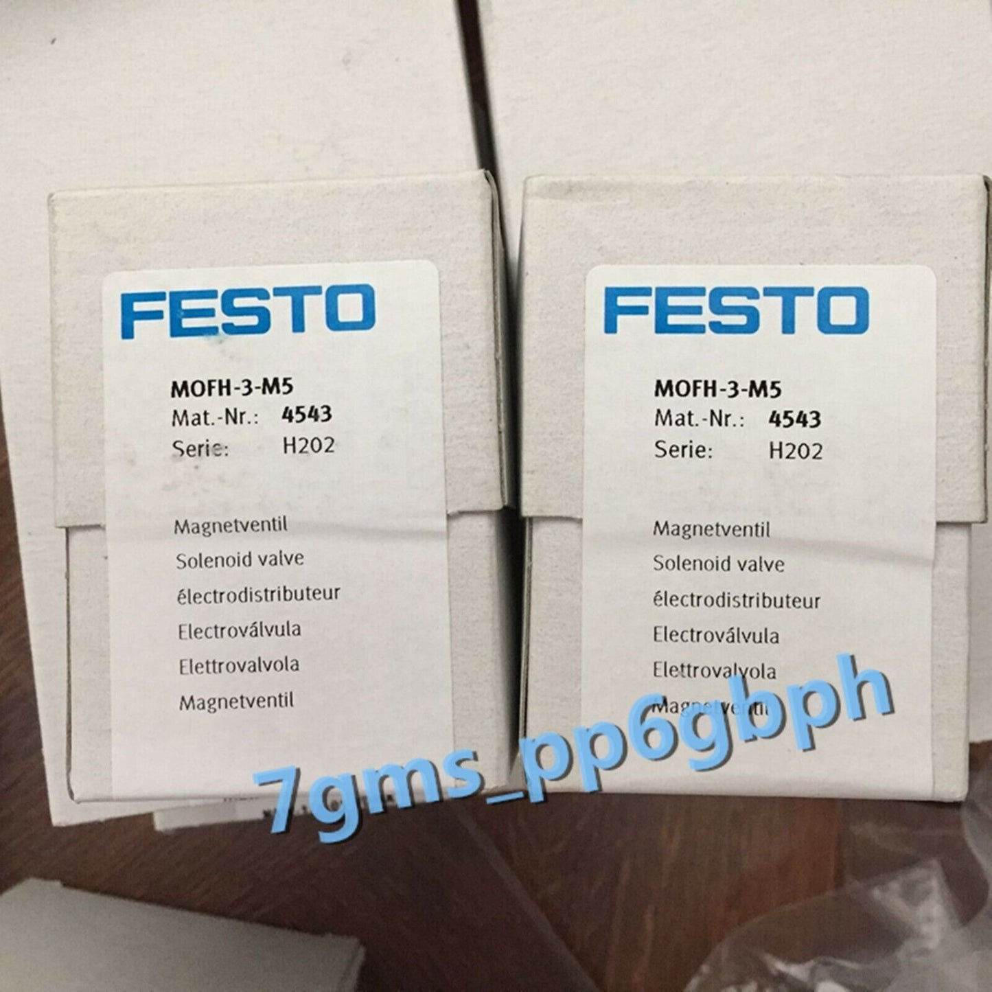 New 1PCS FESTO Solenoid Valve MOFH-3-M5 4543 - FESTO