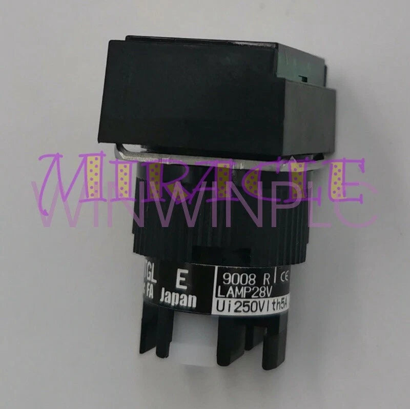 1Pc For FUJI Start Push Button Switch AH16P-TGL 28V