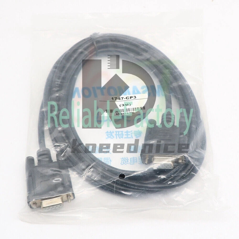 2Pc 1747-CP3 PLC Programming Cable For SLC5/03/04/05 Series PLC 9PIN 1747CP3 #US