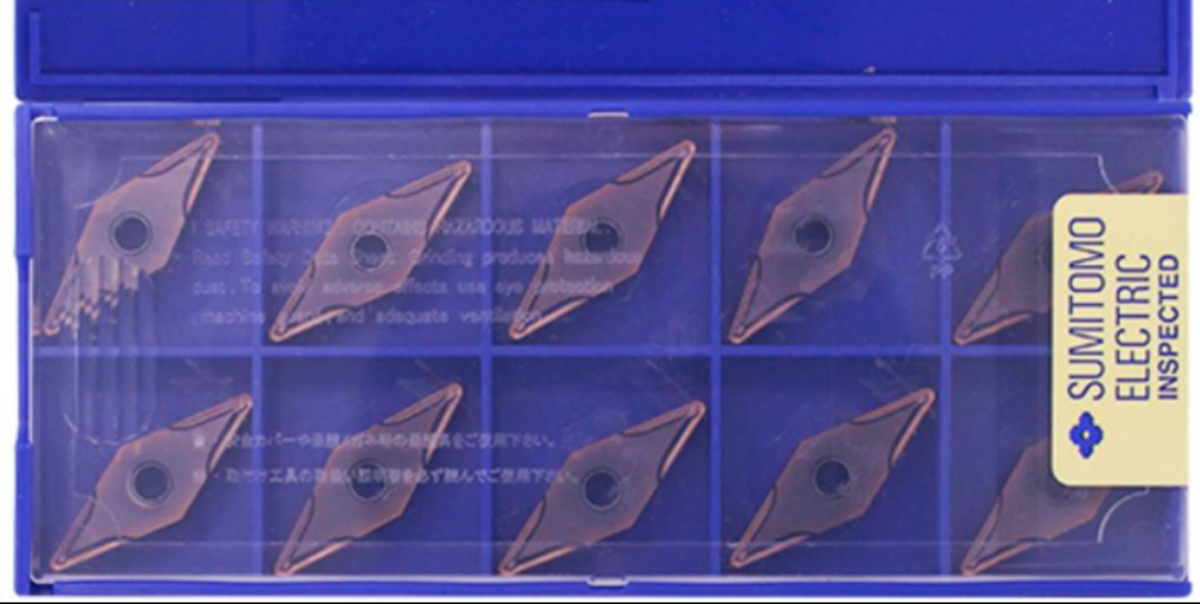 10PCS SUMITOMO CNC VNMG160404N-SU Carbide Inserts, AC630M - SUMITOMO