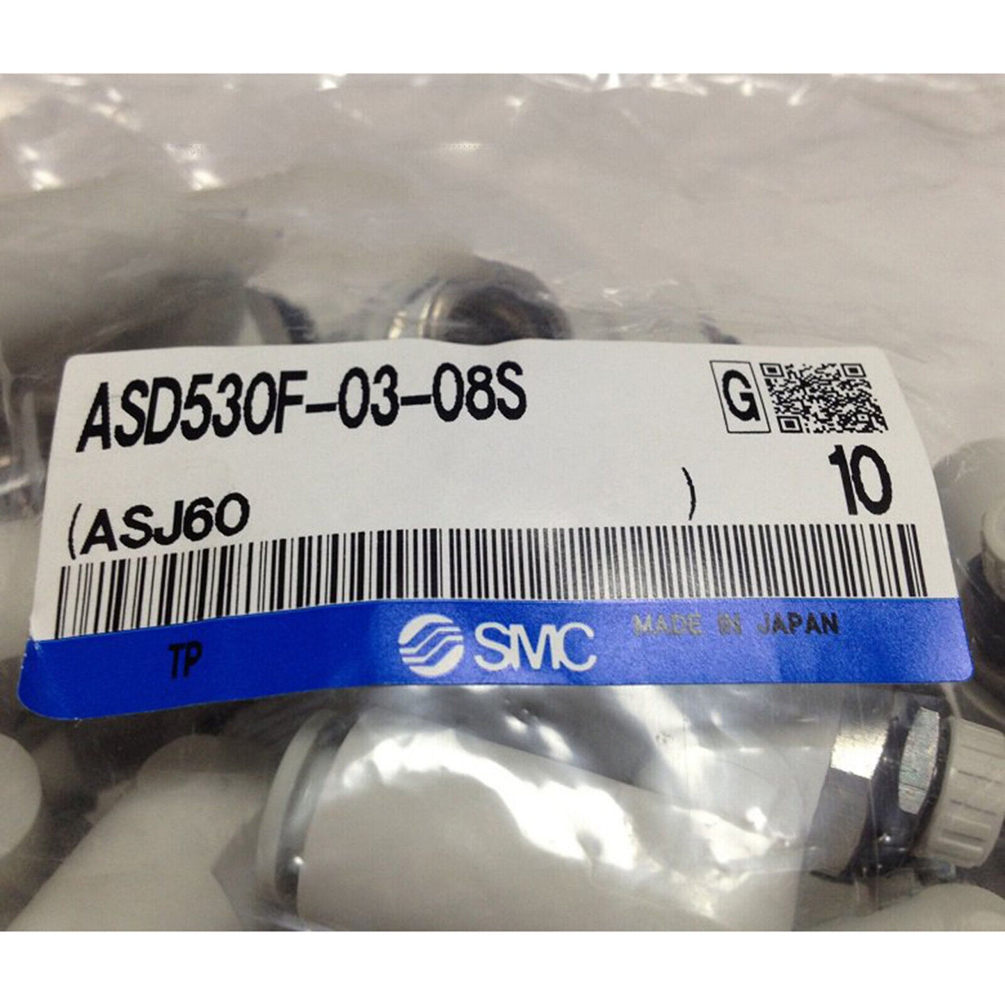10 Piece SMC ASD530F-03-08S Two-Way Throttle - SMC