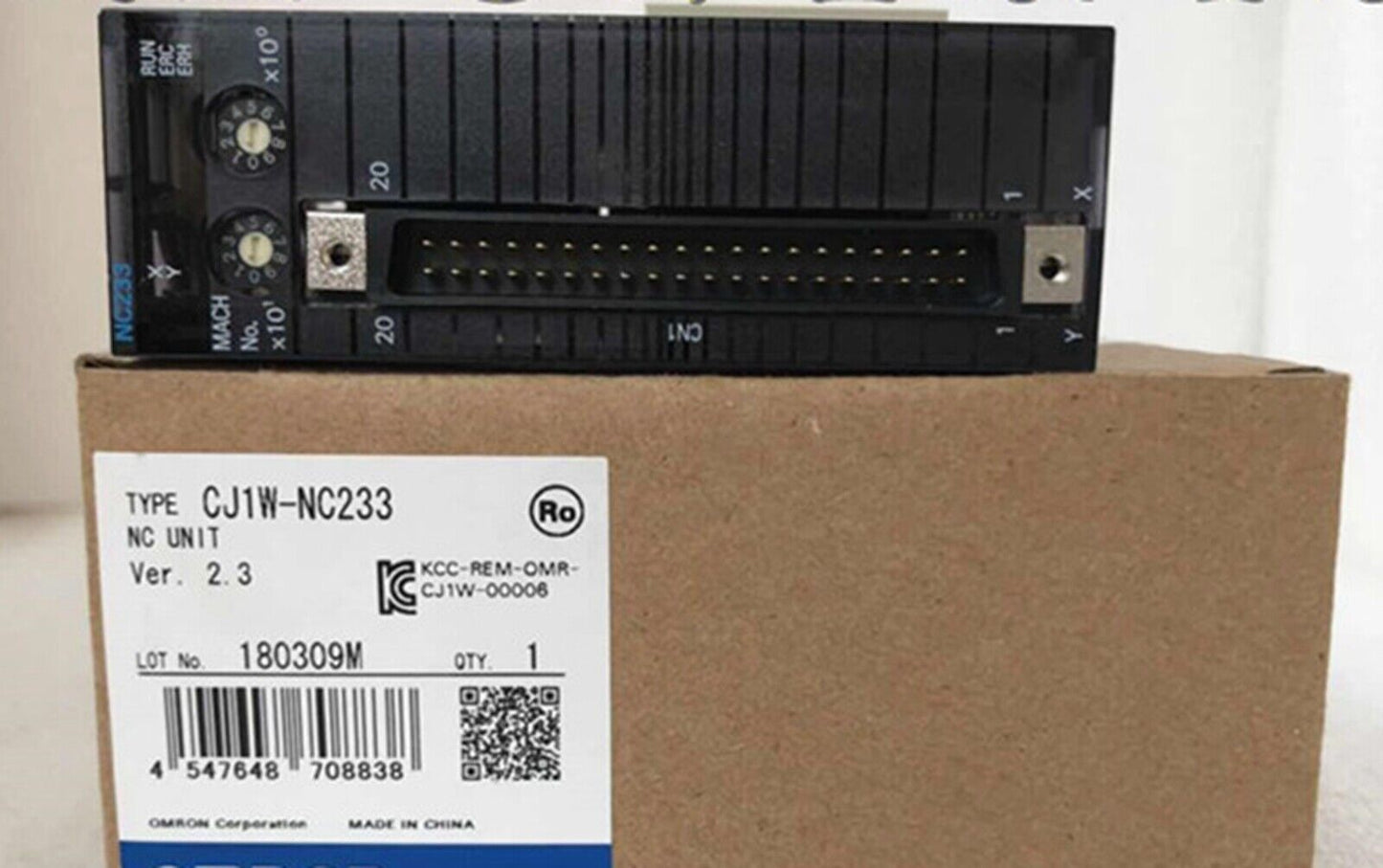 Omron CJ1W-NC233 PLC Module - High-Performance Automation Solution - OMRON