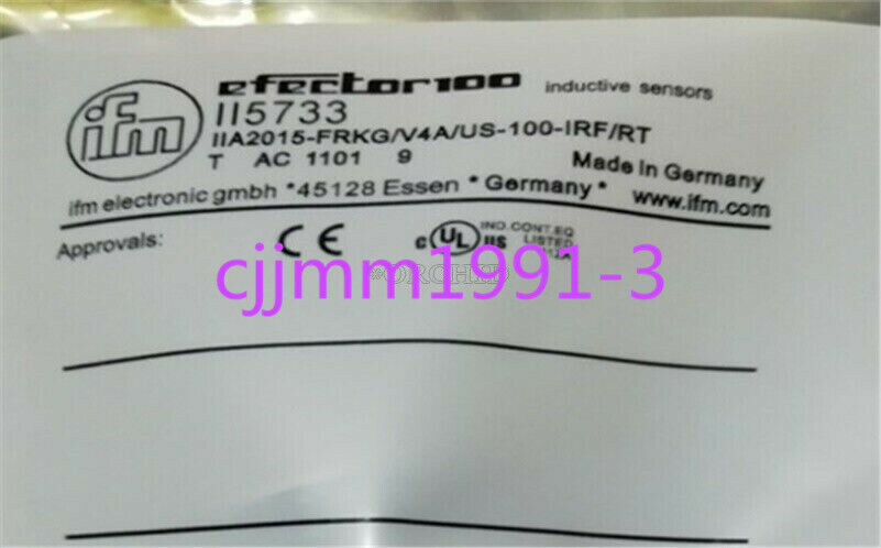 IFM II5733 Proximity switch sensor - IFM