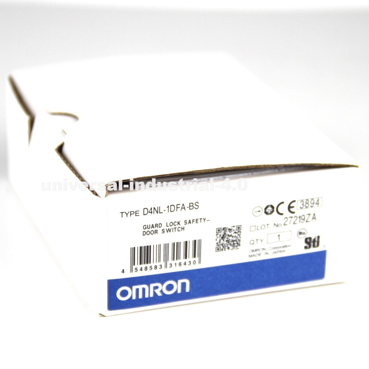 Omron D4NL-1DFA-BS Safety Switch Lock Door - OMRON