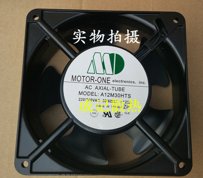 1pcs MOTOR-ONE A12M30HTS 220V 50/60HZ 0.125A cooling fan