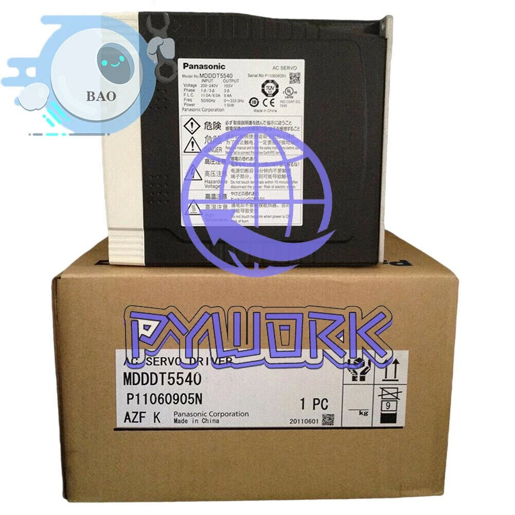1PCS MDDDT5540 Panasonic Servo Driver MDDDT5540
