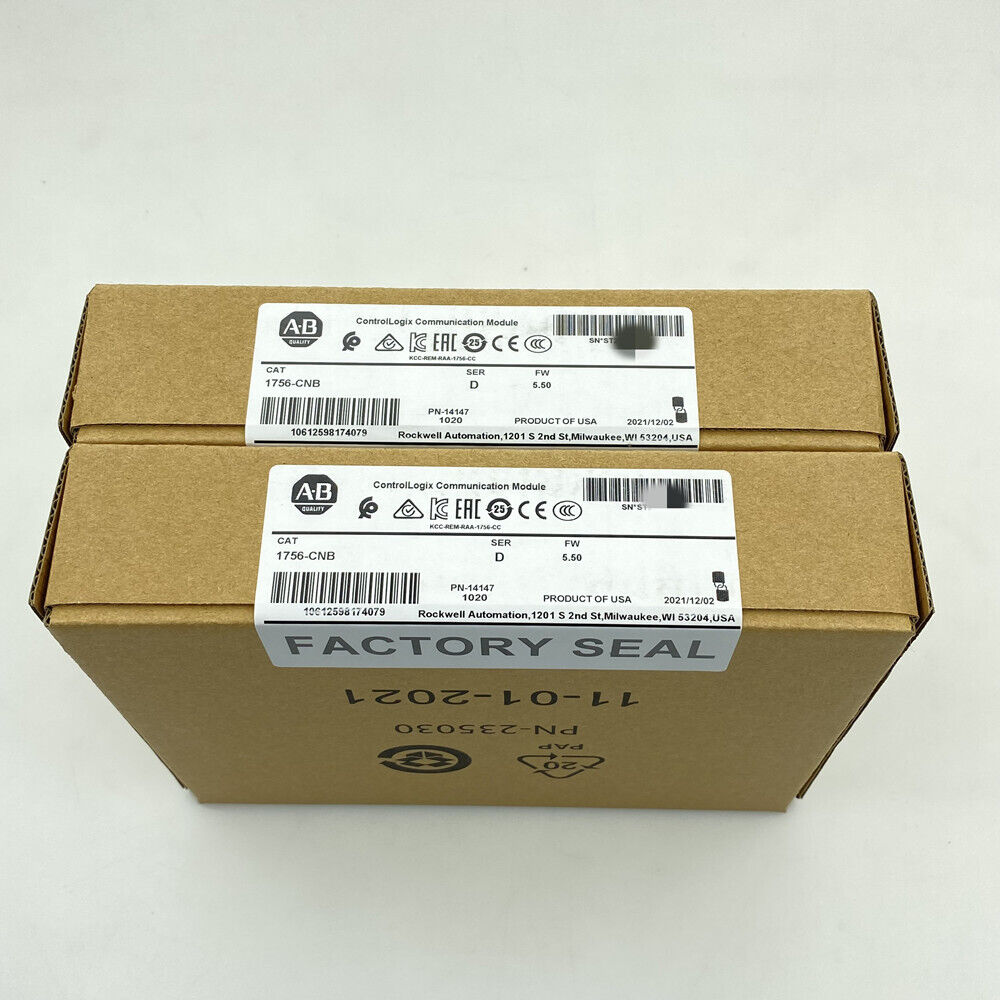 Allen-Bradley 1756-CNB SER D New AB 1756CNB - ALLEN-BRADLEY